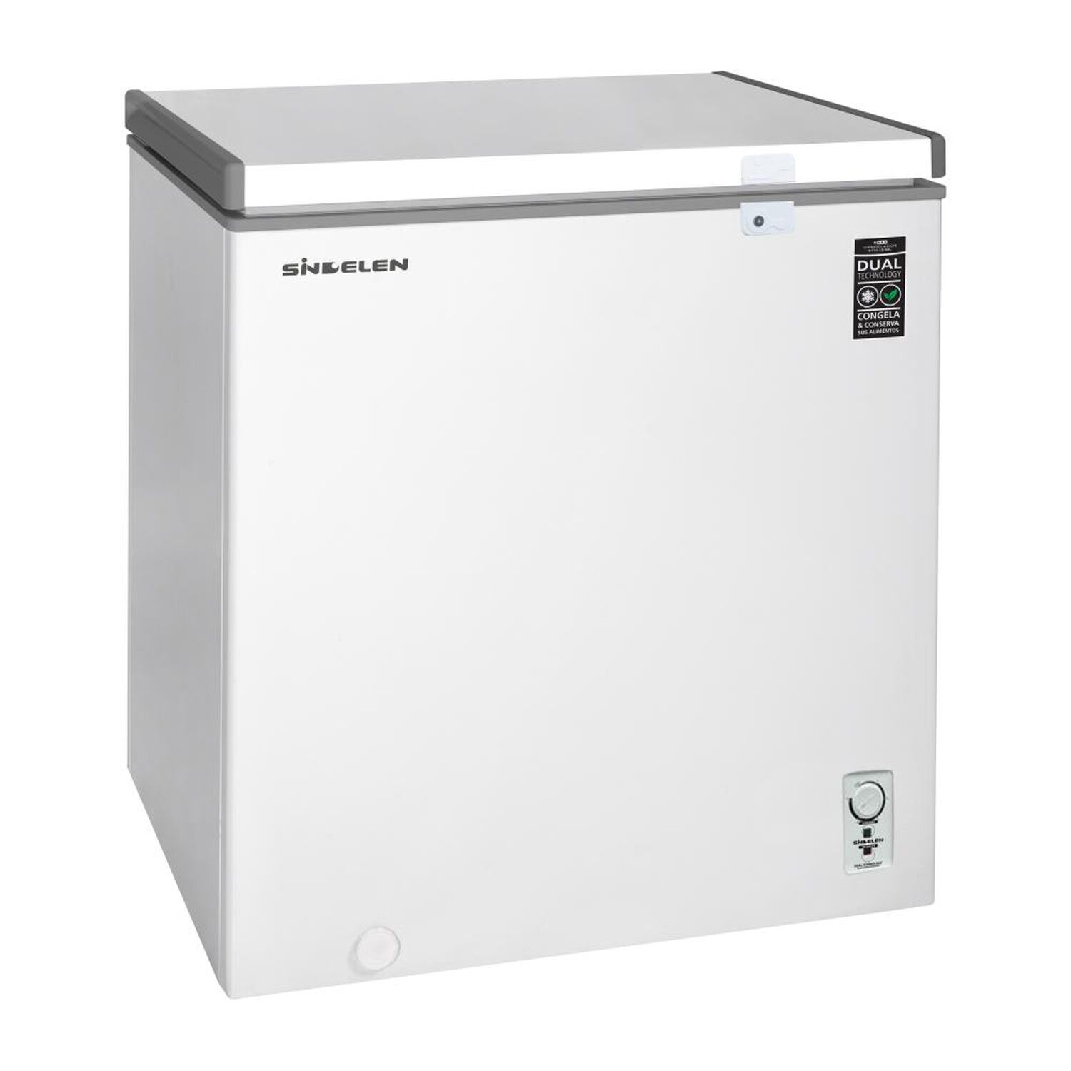 Freezer Horizontal Sindelen SFH-152BL / Fr&iacute;o Directo / 137 Litros / A+ image number 3.0