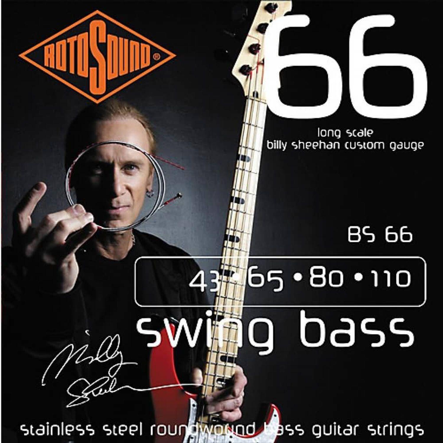 Set Bajo El&eacute;ctrico Billy Sheehan Bs66 image number 1.0