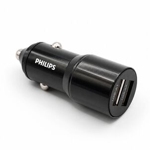 Cargador Auto Philips 12v Doble Usb 12w - Ps
