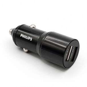 Cargador Auto Philips 12v Doble Usb 12w - Ps