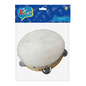 Instrumento Musical Pandero 6" Art & Craft