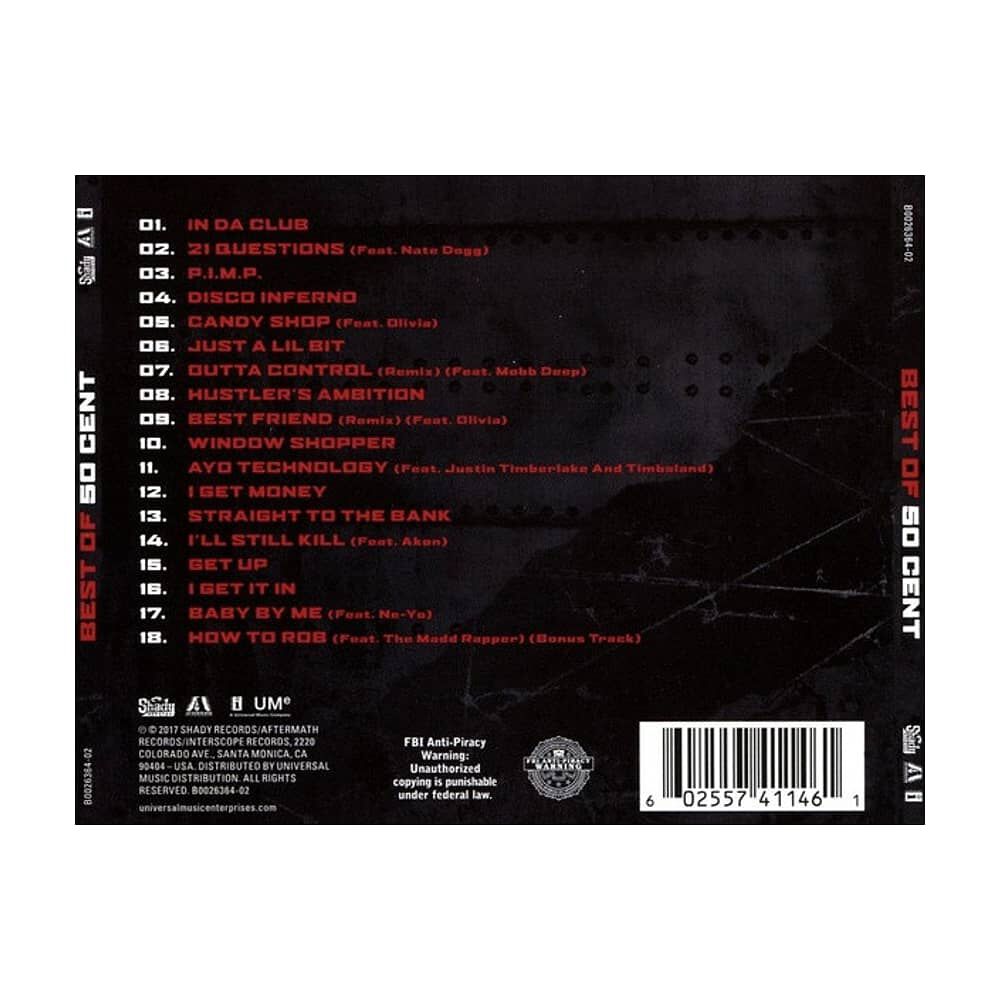 50 Cent - Best Of 50 Cent | Cd image number 1.0