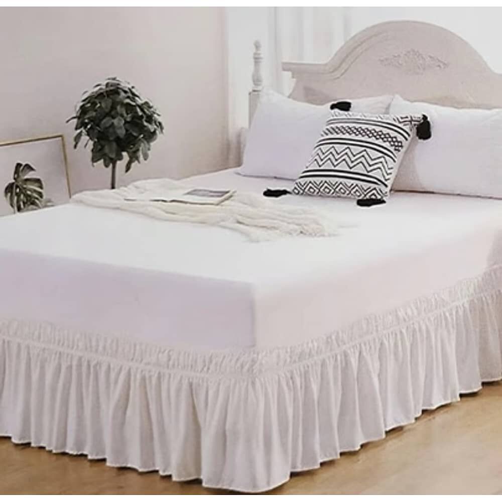 Faldon Liso Cama King image number 1.0