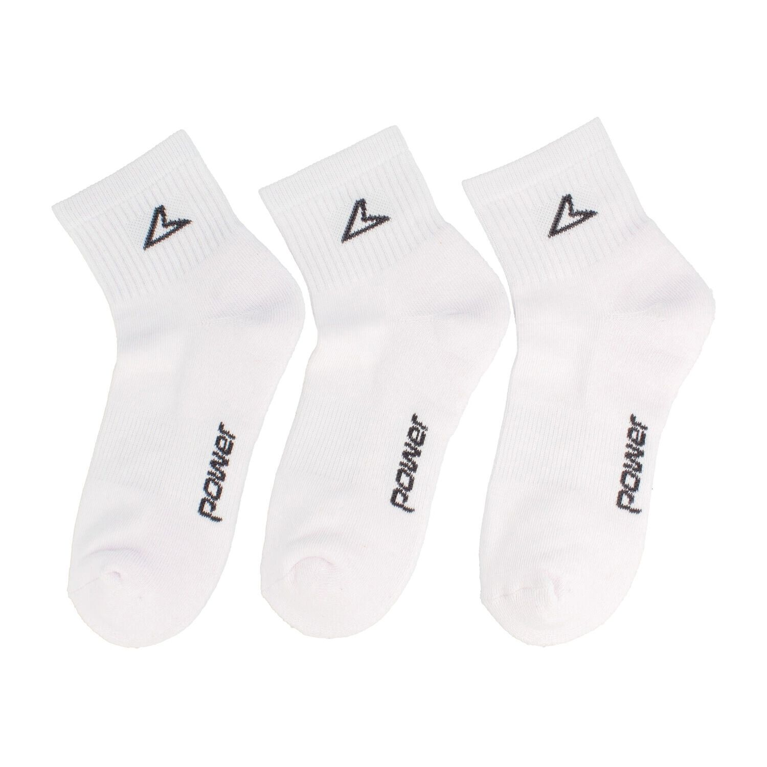 Calcetines Hombre Power Tripack Classic Mn White image number 1.0