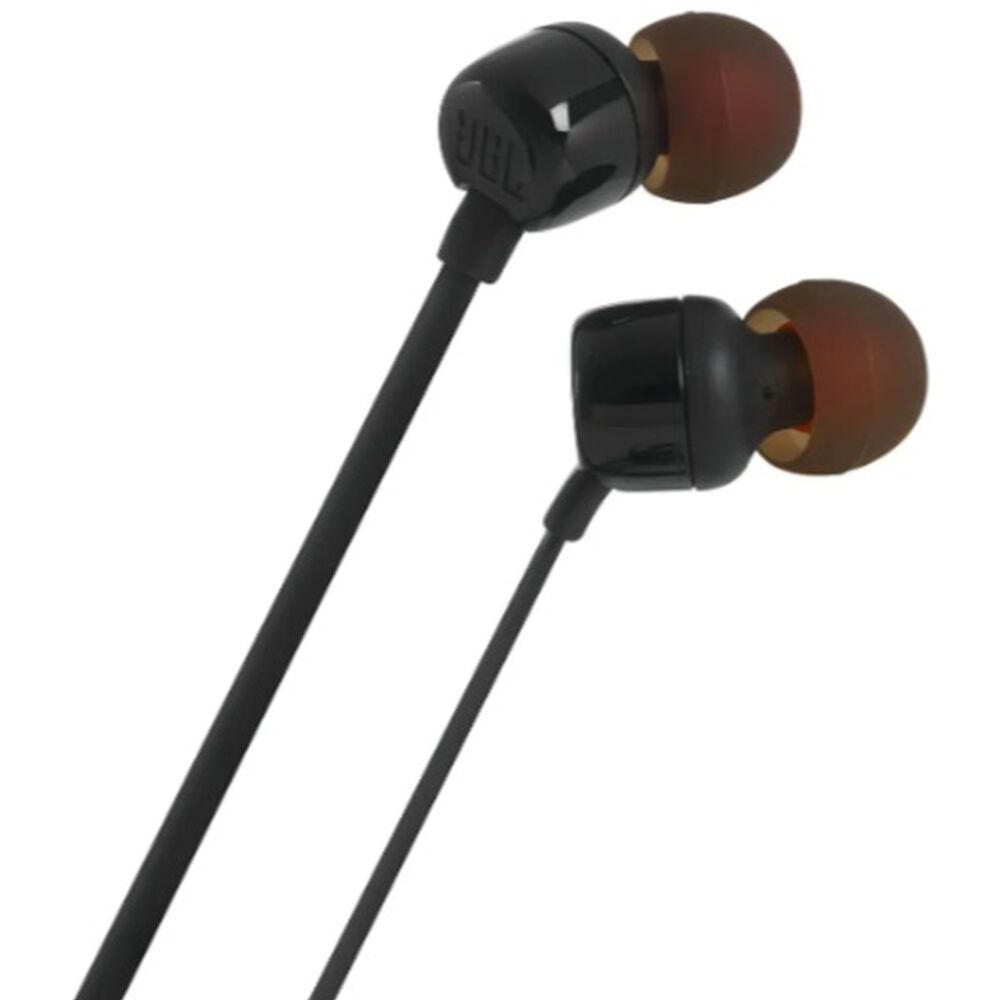 Audífonos In-ear Jblt110 Black image number 1.0
