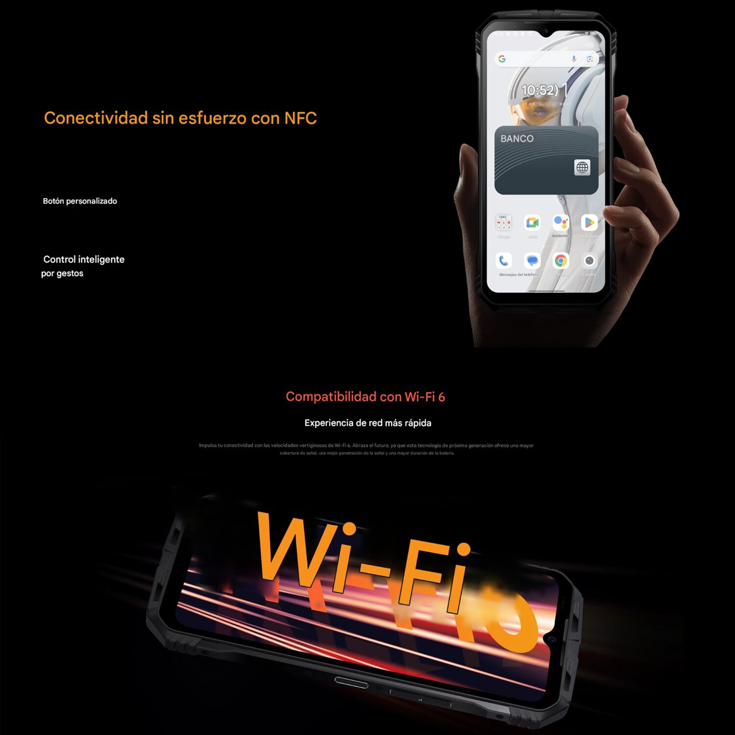 Doogee V Max Plus - Bater&iacute;a Monstruo Dura D&iacute;as Uso Extremo image number 8.0
