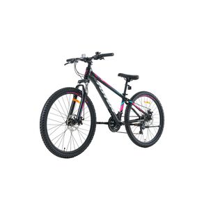 Bicicleta Totem Mtb Aro 26 Modelo Y650 Negro Rosa
