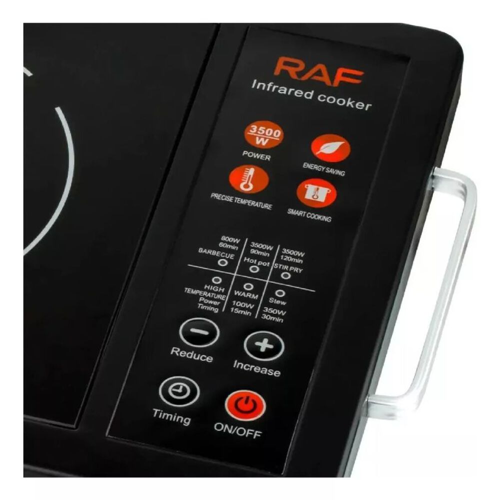 Cocina Encimera Portatil Eléctrica Raf Infrarroja Digital image number 3.0