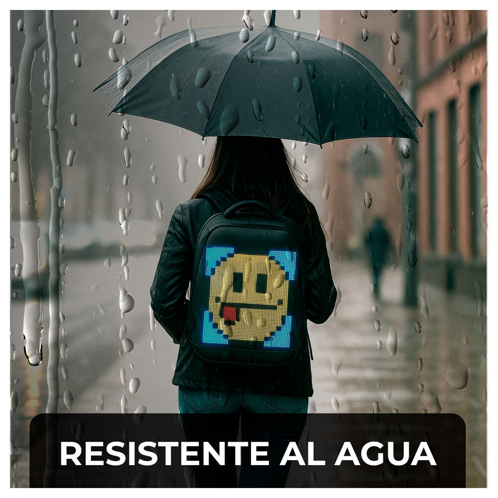 Mochila Inteligente Con Pantalla Led Y Power Bank Expresa Tu Estilo image number 1.0