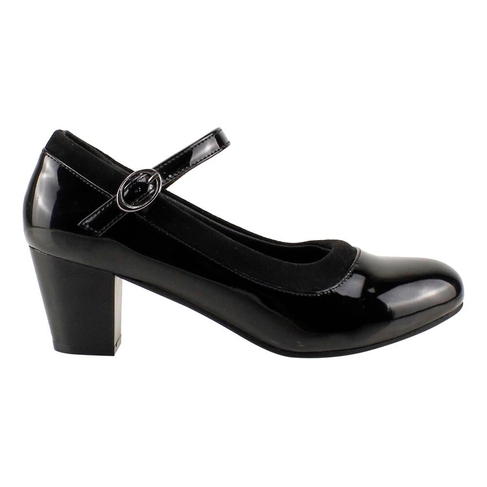 Zapato Con Taco Mujer New Walk Black image number 0.0