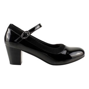 Zapato Con Taco Mujer New Walk Black