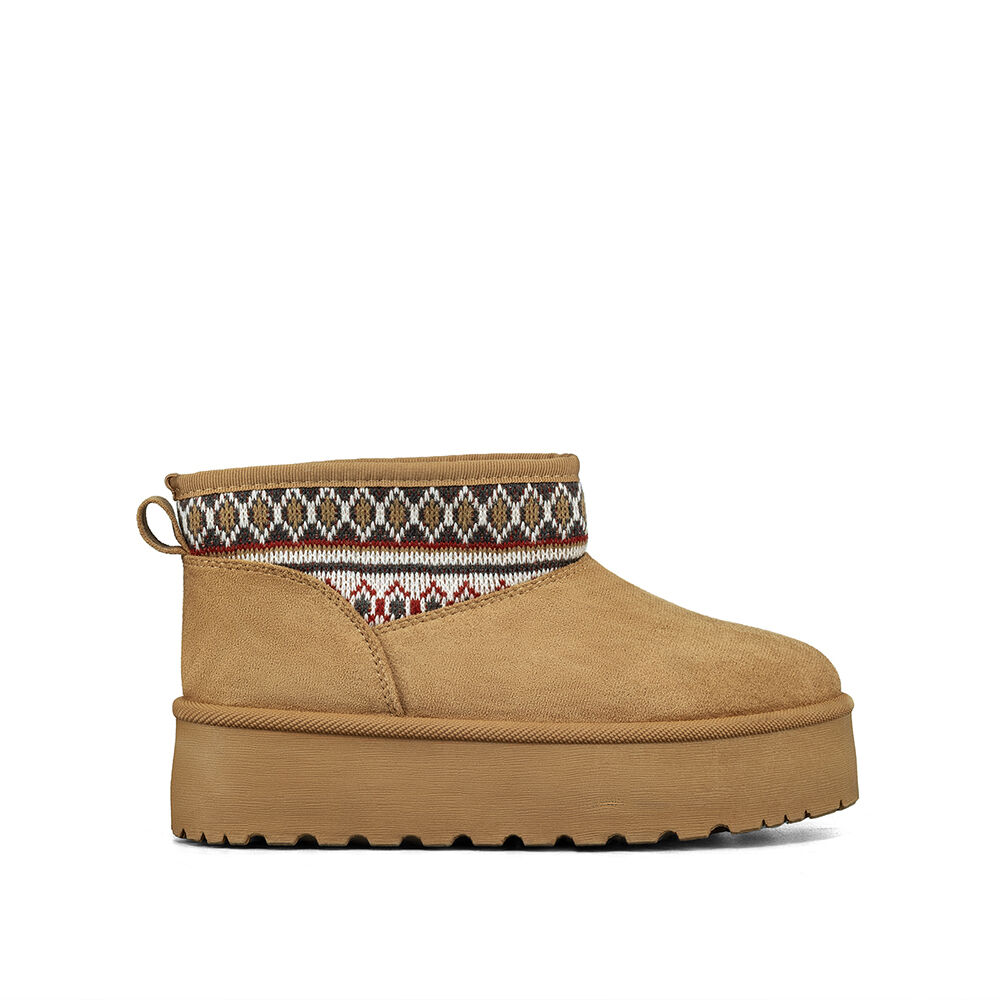 Botin Térmico Casual Mujer Gamuza Antideslizante Weide Sl25 image number 0.0