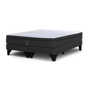 Cama Europea Rosen Tempo / 2 Plazas / Base Dividida&nbsp;+Pack de Almohadas Rosen Soft Light / 50x70 Cm