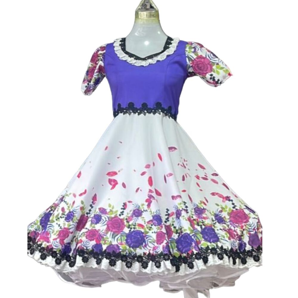 Vestido De Huasa, Chinita Fiestas Patrias Chile, Floreado image number 1.0