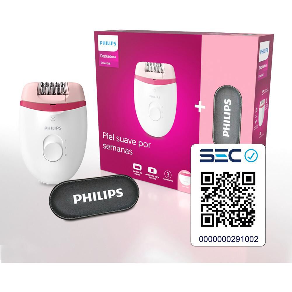 Combo Philips Depiladora Bre255 + Pinza Multiset image number 3.0