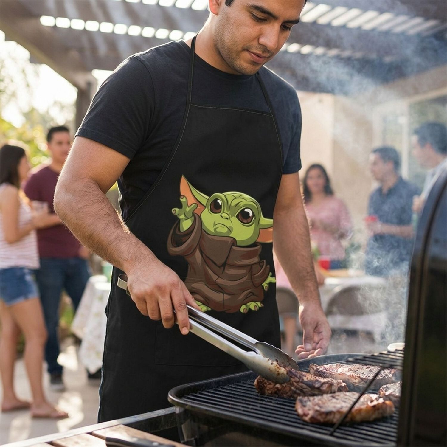 Delantal Cocina Star Wars Baby Yoda Grogu image number 2.0