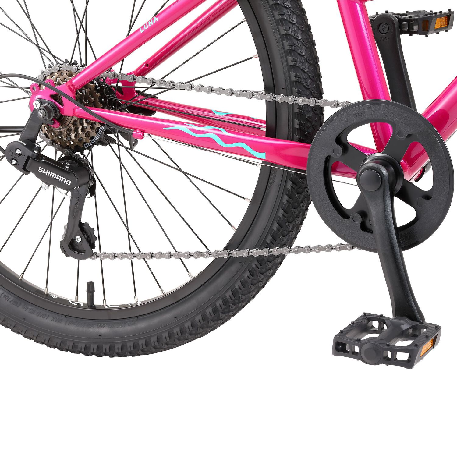 Bicicleta Infantil Mountain Bike Oxford Luna Ni&ntilde;a / Aro 24 image number 4.0