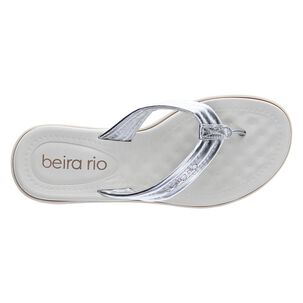 Hawaiana Mujer Beira Rio Casual Plata