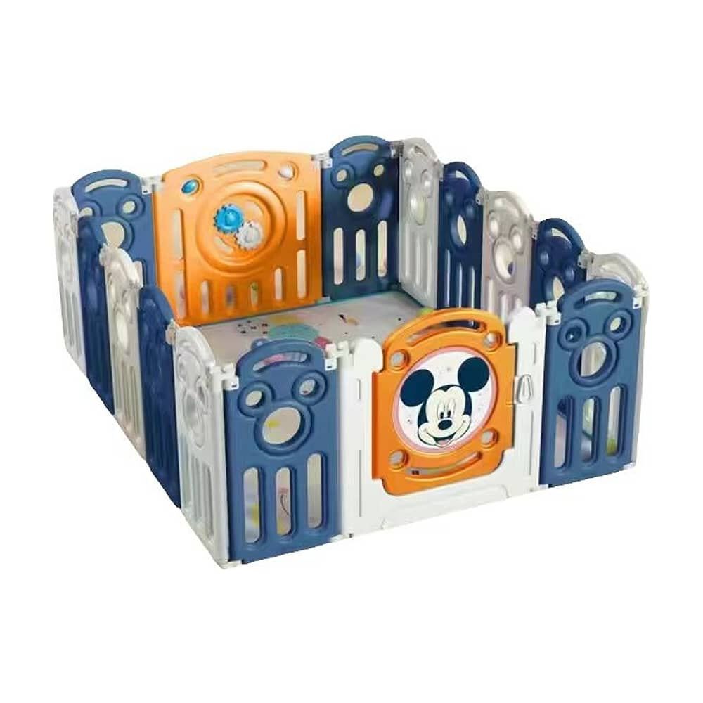 Corral 1.26*1.5m Naranjo Con Alfombra Lubabycas image number 0.0