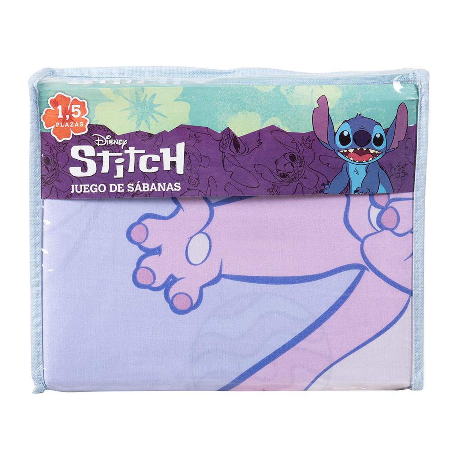 Juego De S&aacute;banas Disney Stitch Galaxy / 1.5 Plazas image number 2.0