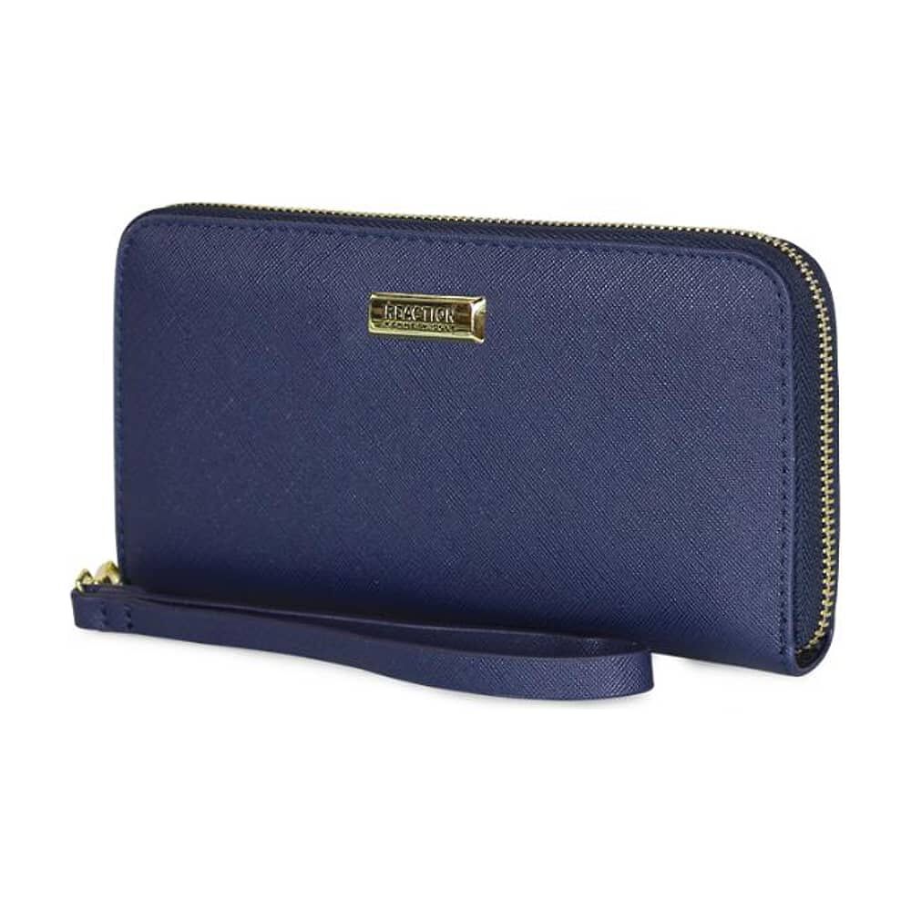 2 Billeteras De Mujer Jaeda Negra Y Azul Kenneth Cole image number 3.0