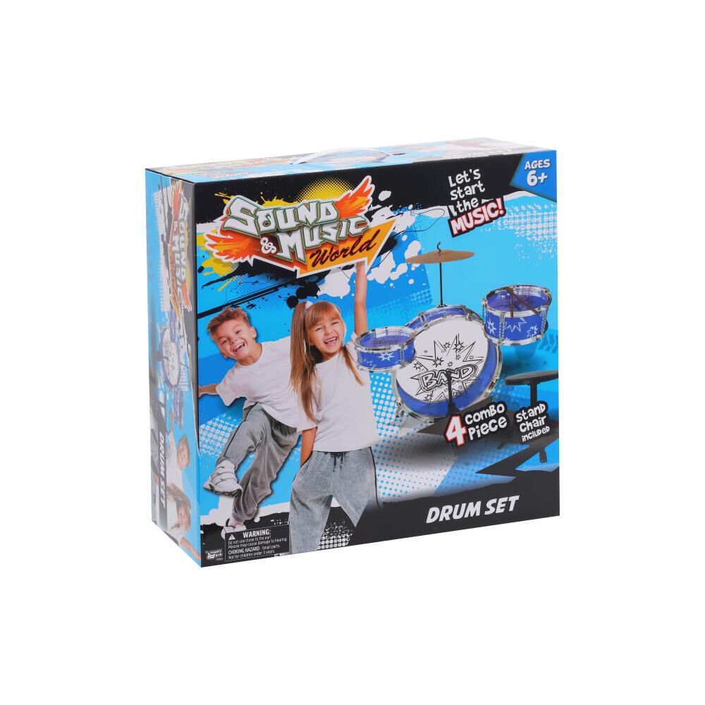 Juego De Bateria Con Silla Happy Line image number 1.0