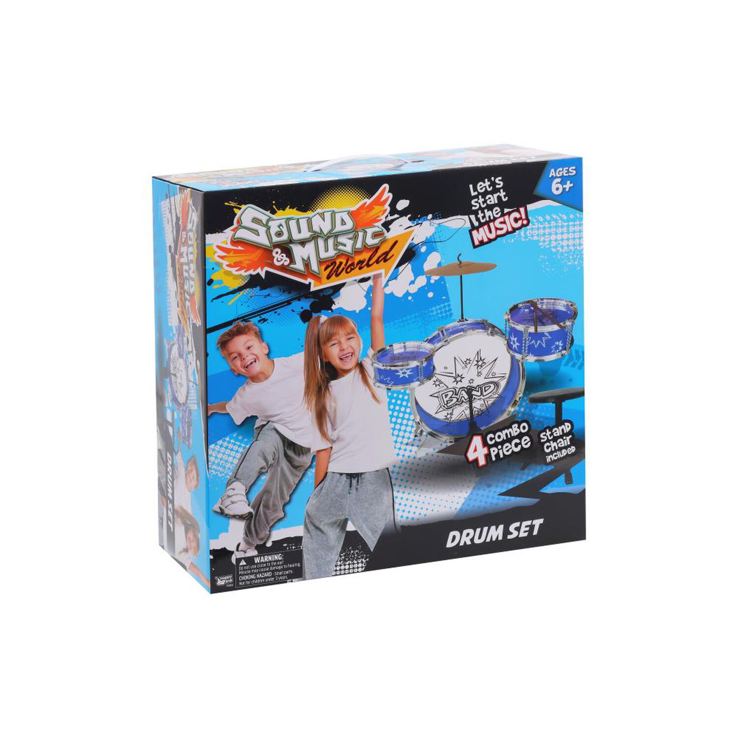 Juego De Bateria Con Silla Happy Line image number 1.0