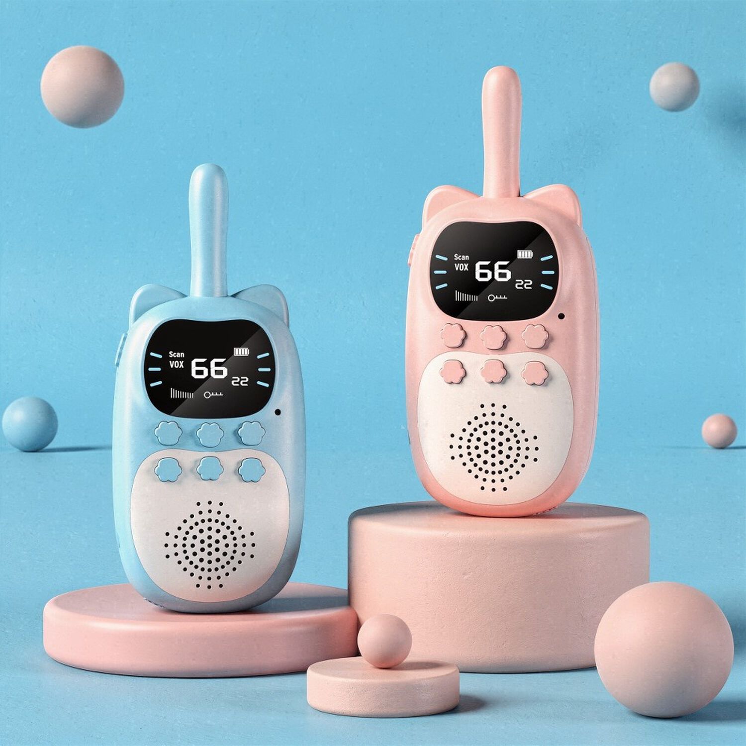 Juguete 2 Pack De Walkie Talkie Infantil image number 0.0