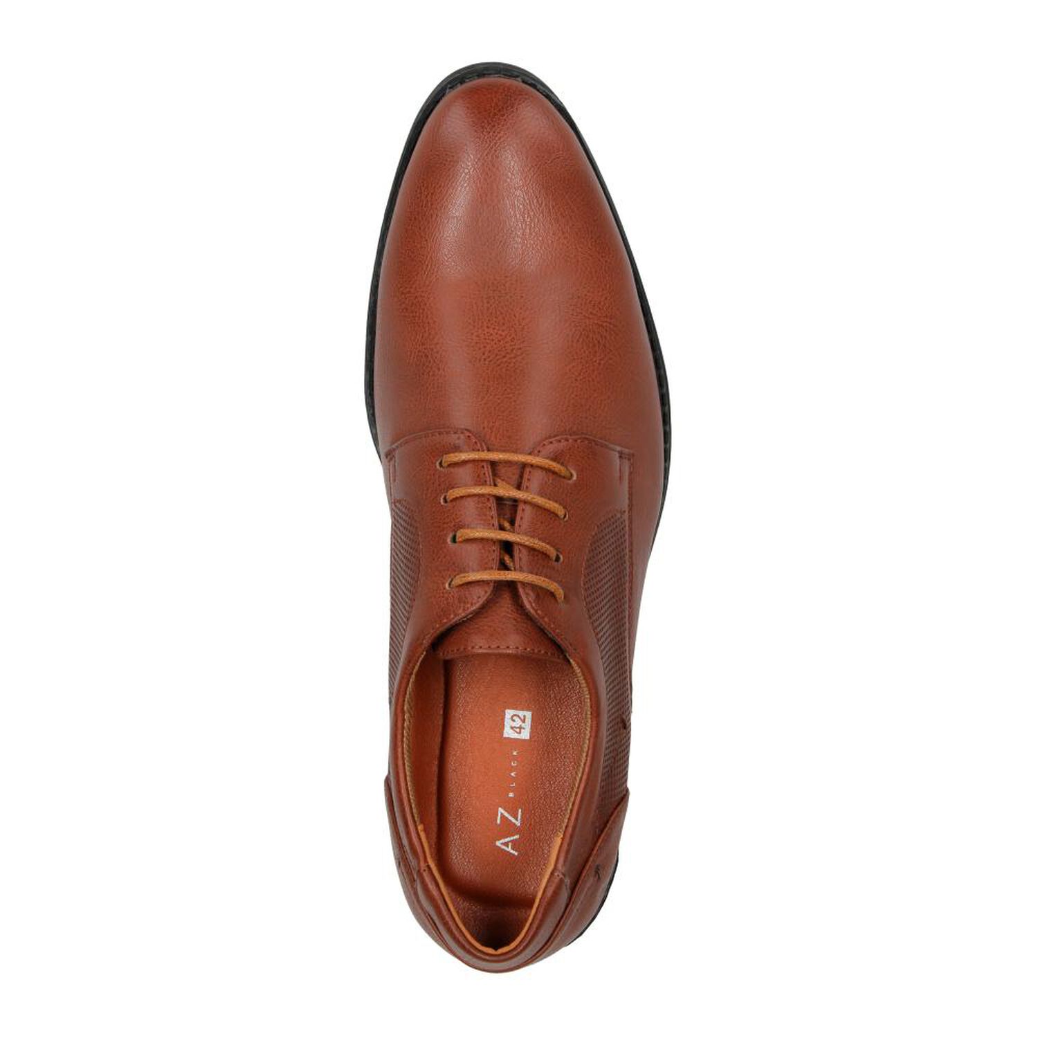 Zapato De Vestir Hombre Az Black Brown image number 4.0