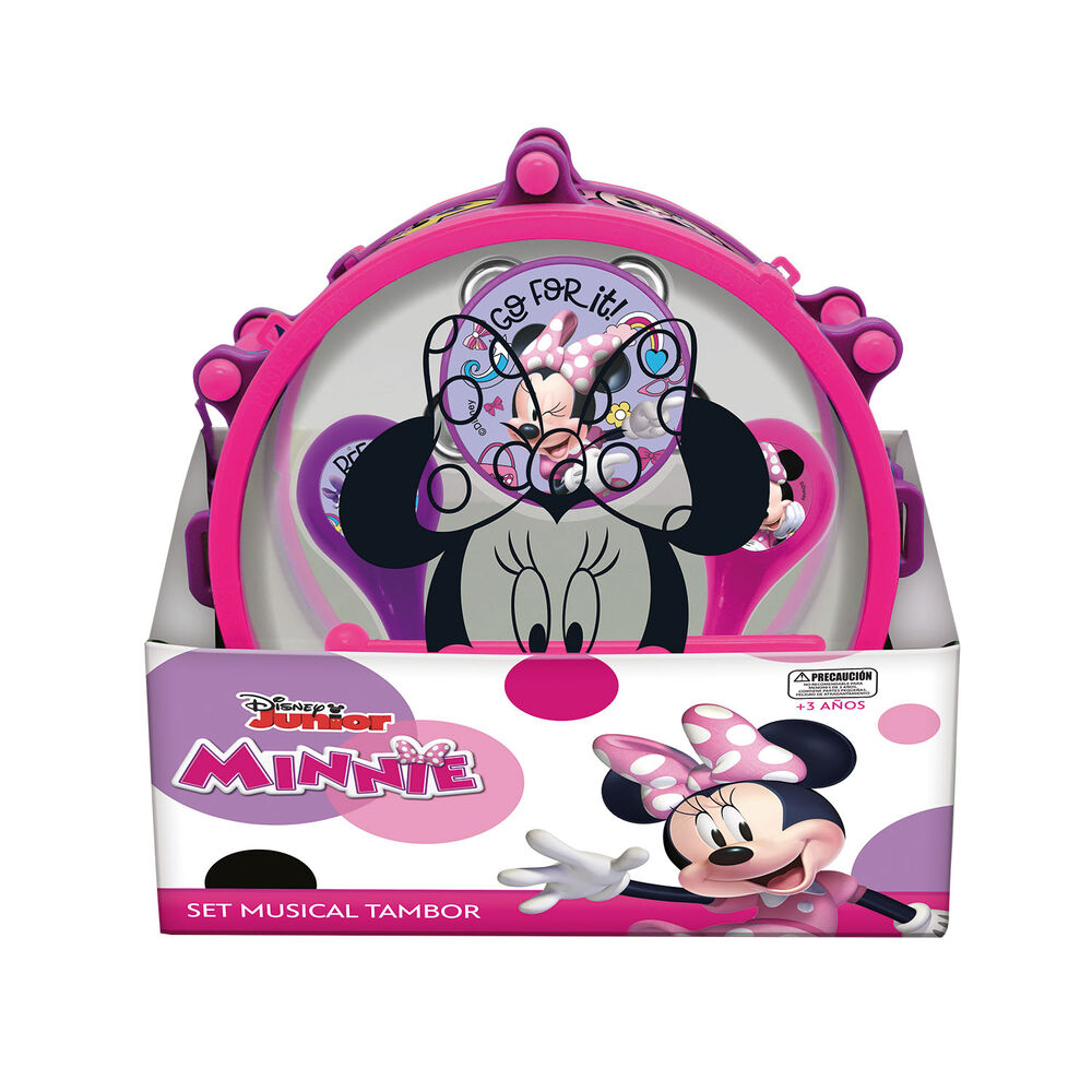 Set Musical En Tambor Minnie Disney Pronobel image number 0.0