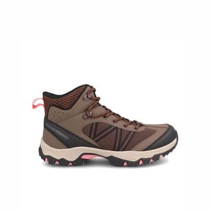 Bot&iacute;n Outdoor Mujer Weinbrenner Baxter Wayfind Hi Caf&eacute; Rosa