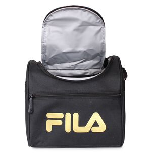 Pack Fila Mochila 10lts Urbanix + Lonchera T&eacute;rmica Bonet Negro-gold