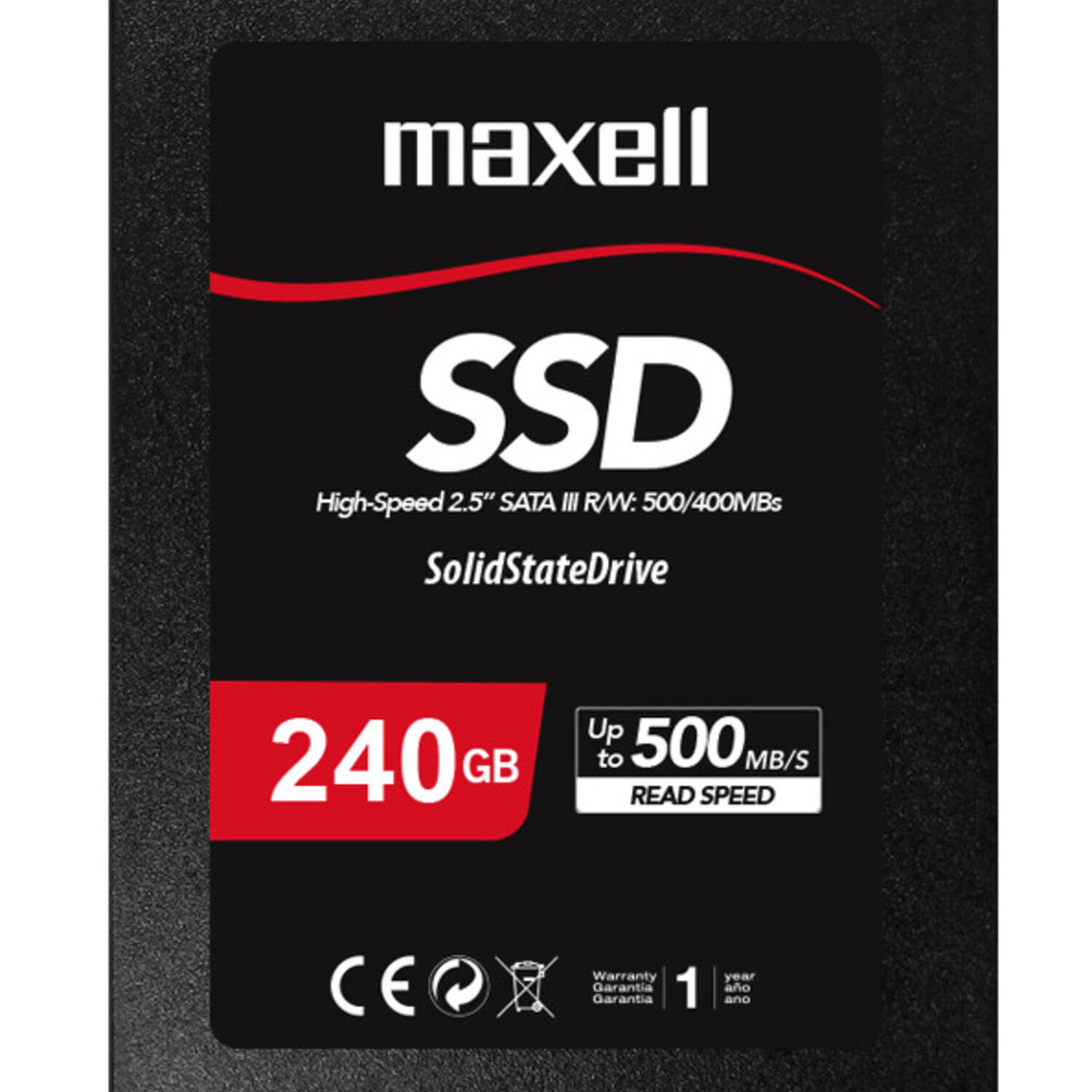 Disco Duro Solido Ssd Maxell Interno 240gb Sata Iii 2.5" image number 0.0