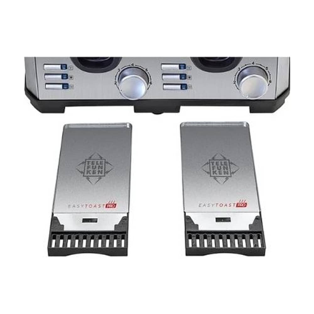Tostador El&eacute;ctrico 4 Rebanadas Acero Color Gris Easytoast Pro Potencia 1450w image number 2.0