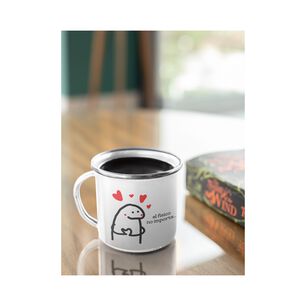 Taza Enlozada Lechera El Fisico No Importa