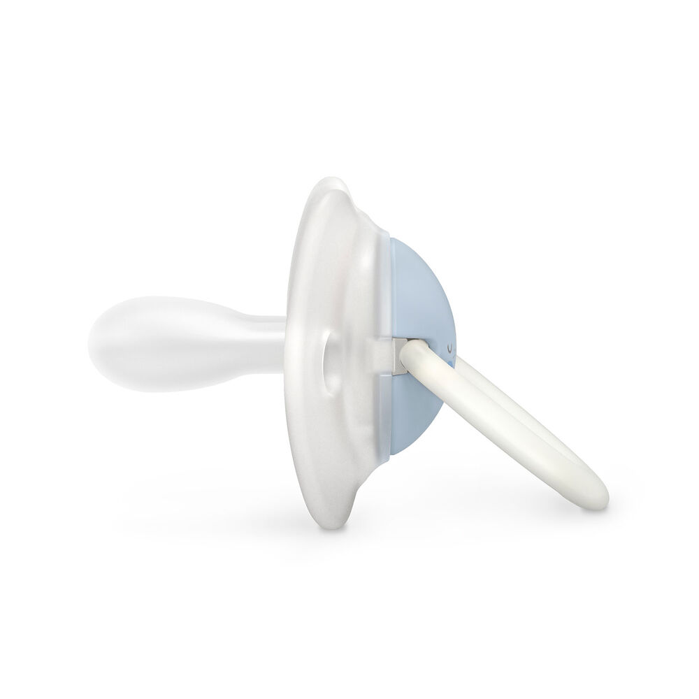 Chupete Noche Y D&iacute;a Fisiol&oacute;gico Silicona 0/6m 2u Wild Azul image number 4.0