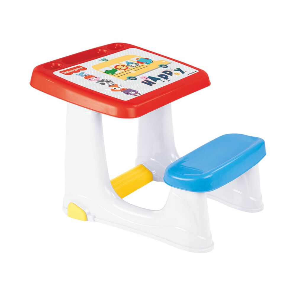 Mesa Escritorio Con Asiento Infantil 74x64x50cm Fisher Price image number 0.0