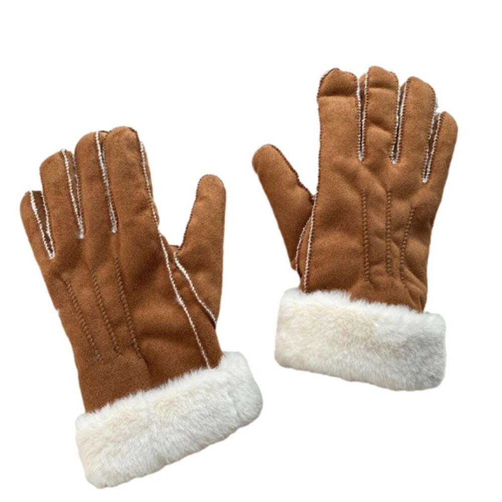 Guantes De Lana Invierno Para Mujer Cálidos Resistentes image number 0.0