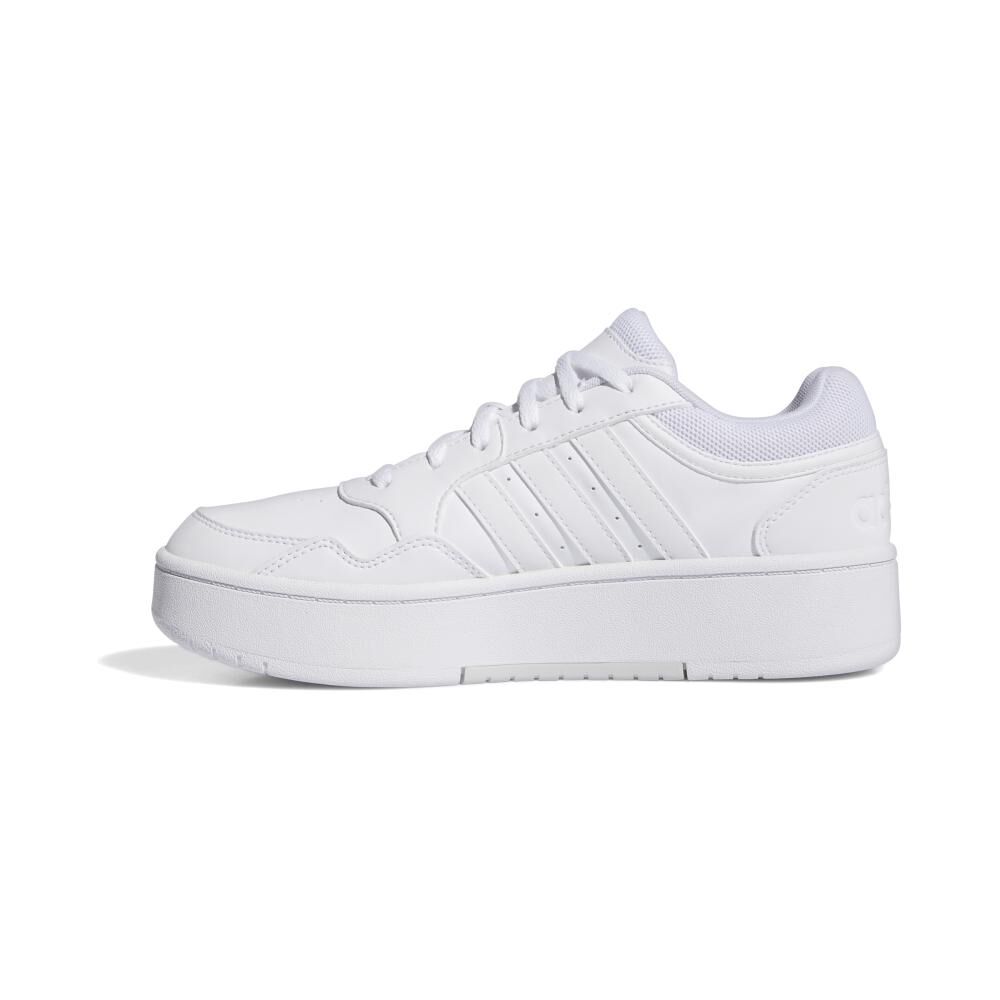 Zapatilla Urbana Mujer Adidas Hoops 3.0 Bold W Blanco image number 3.0