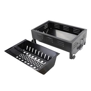 Parrilla Brasero Plegable Portátil Asado 48x48.5x30 Cm