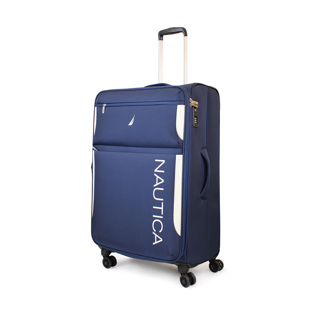 Pack 2 Maletas De Tela M+l Nautica Marbella 20k Y 23k Azul image number 4.0