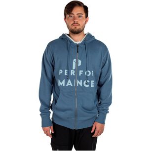 Poler&oacute;n Cierre Peak Performance Hombre Strom Azul Piedra