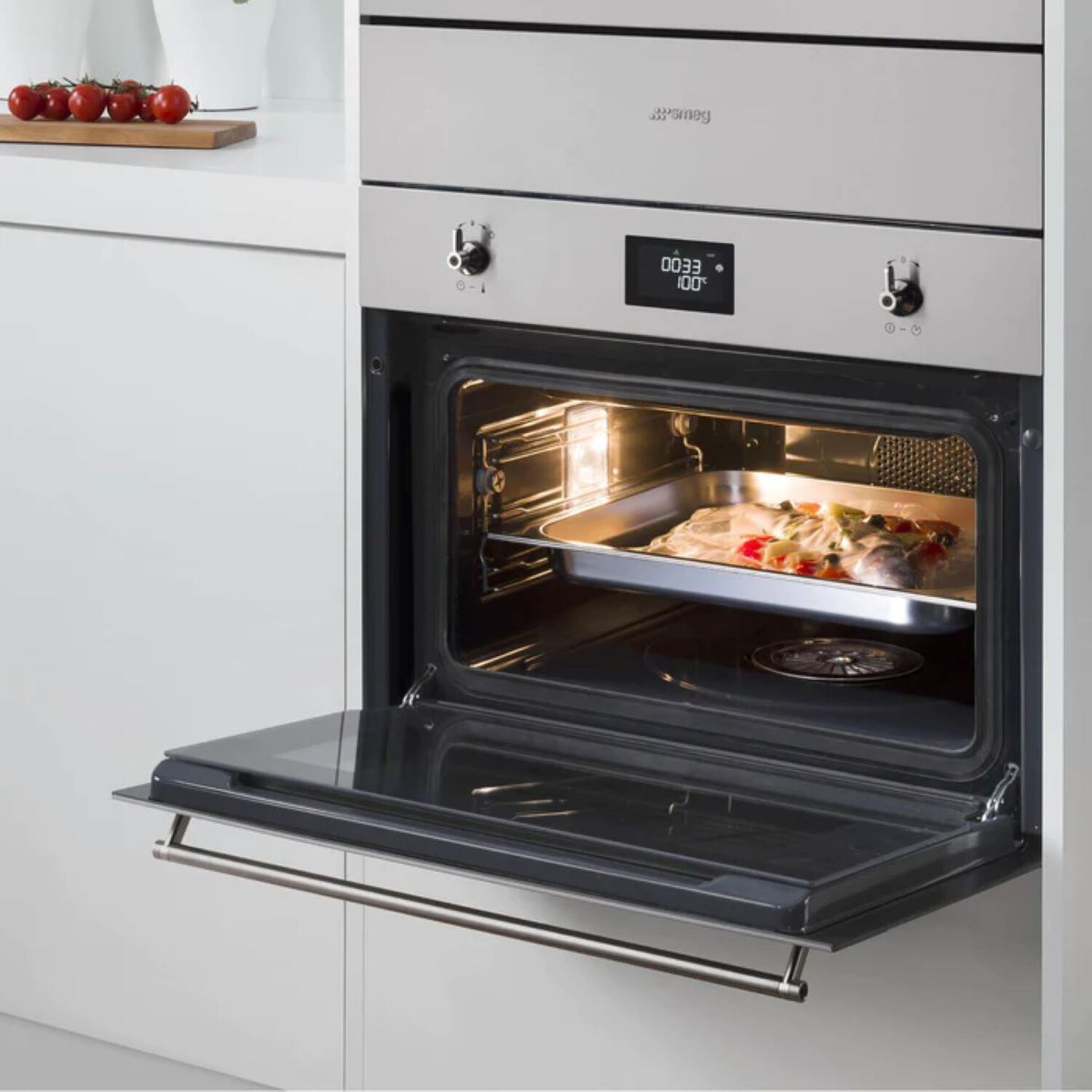 Horno Smeg Classica Vapor 45 Modelo Sf4390vcx1 image number 1.0