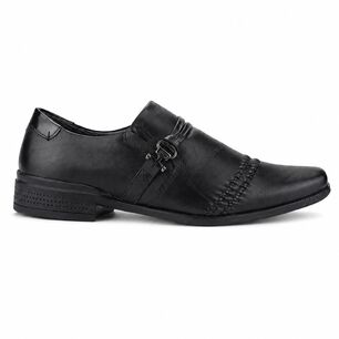 Zapato Ferracini Hombre 4349 Frankfurt Negro Matte Casual
