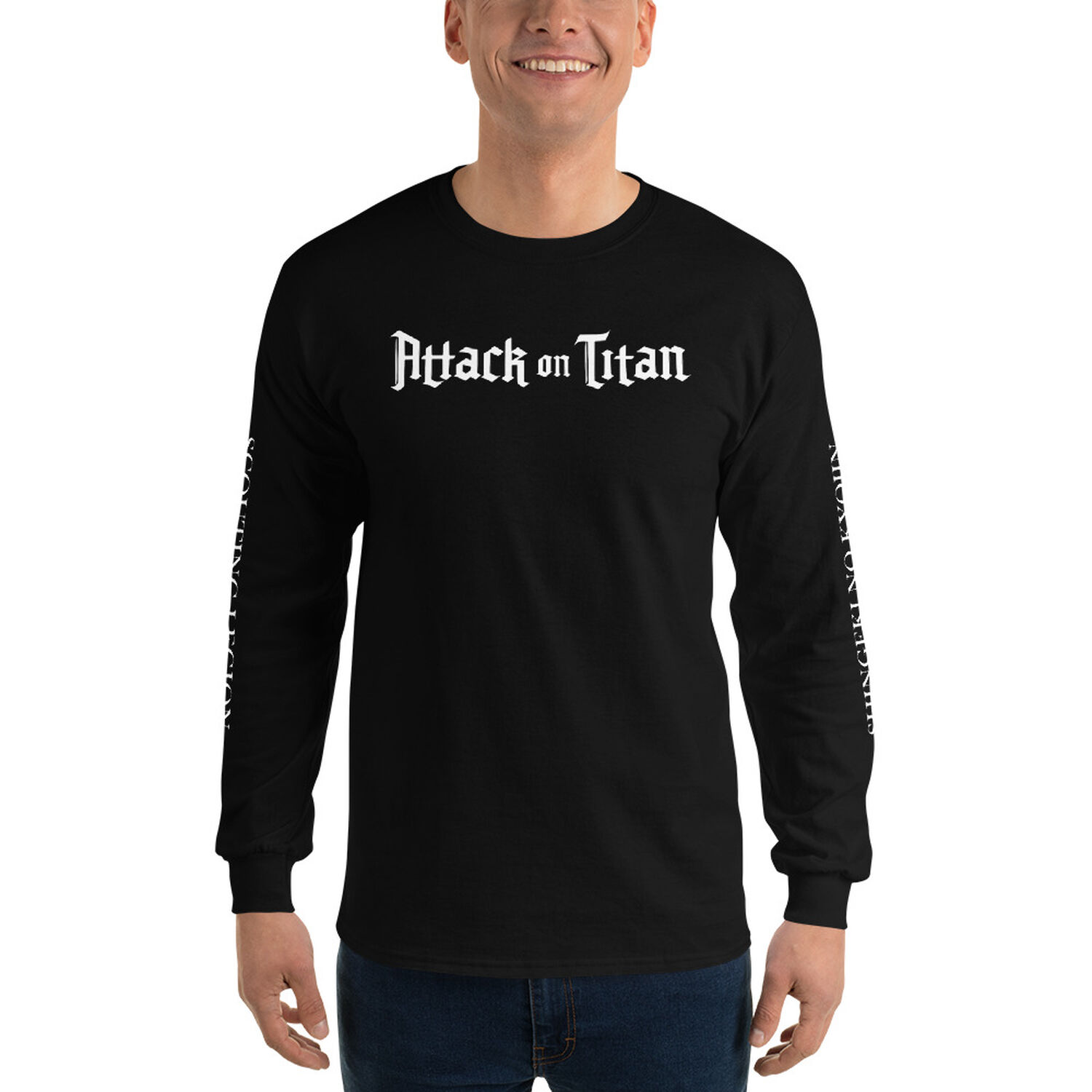 Polera Manga Larga Attack On Titan Shingeki No Kyojin Scouting Legion Anime image number 0.0