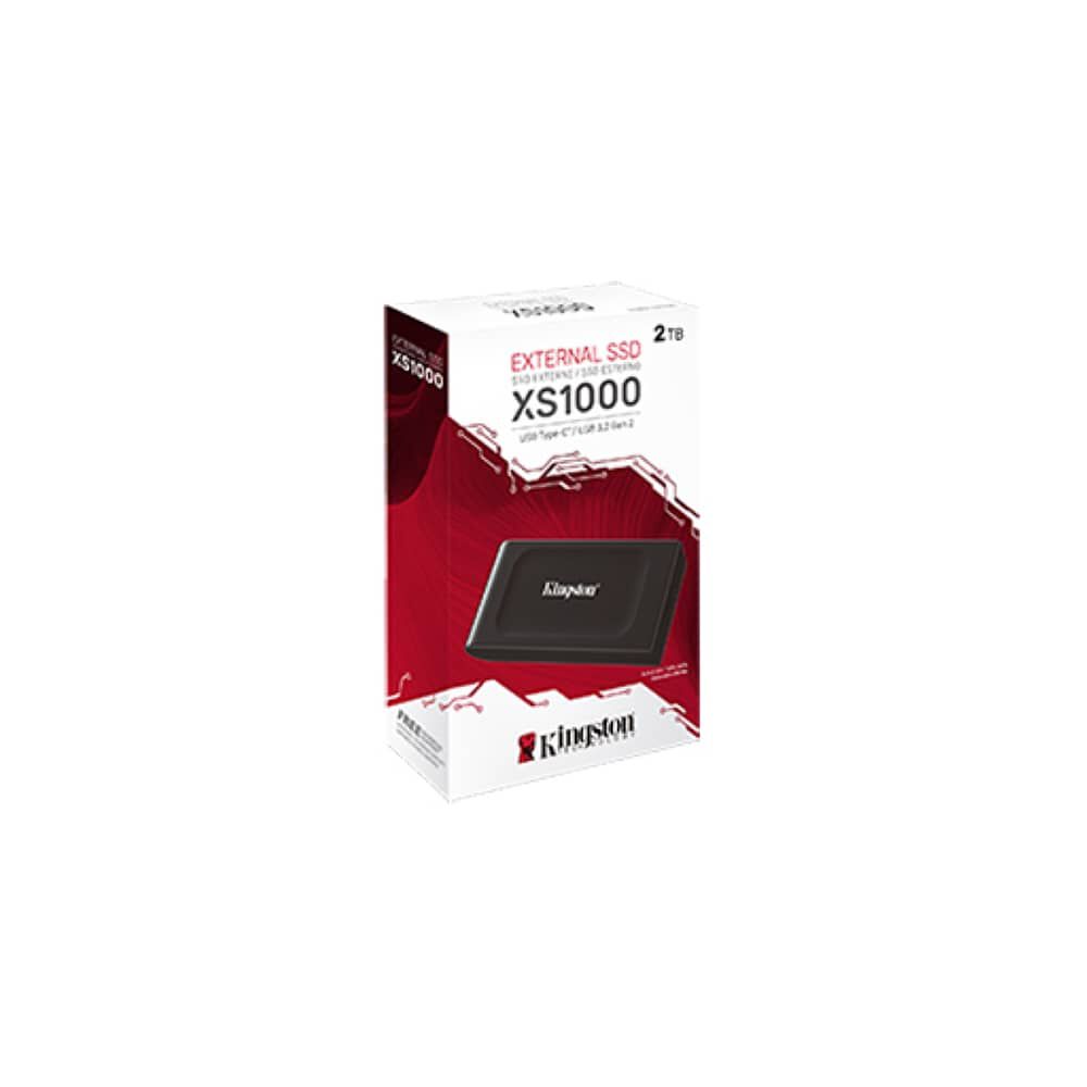 Disco Externo Ssd Kingston Xs1000 De 1tb Usb 3.2 Gen 2 Negro image number 2.0