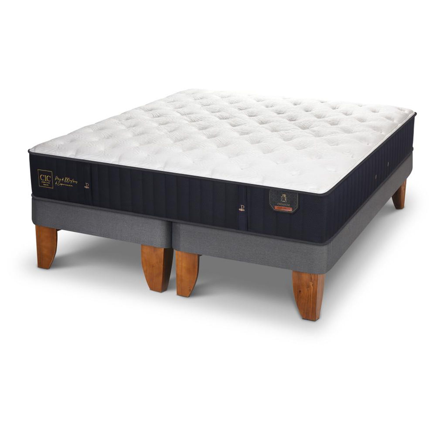 Cama Europea Cic Premium / Queen / Base Dividida image number 1.0