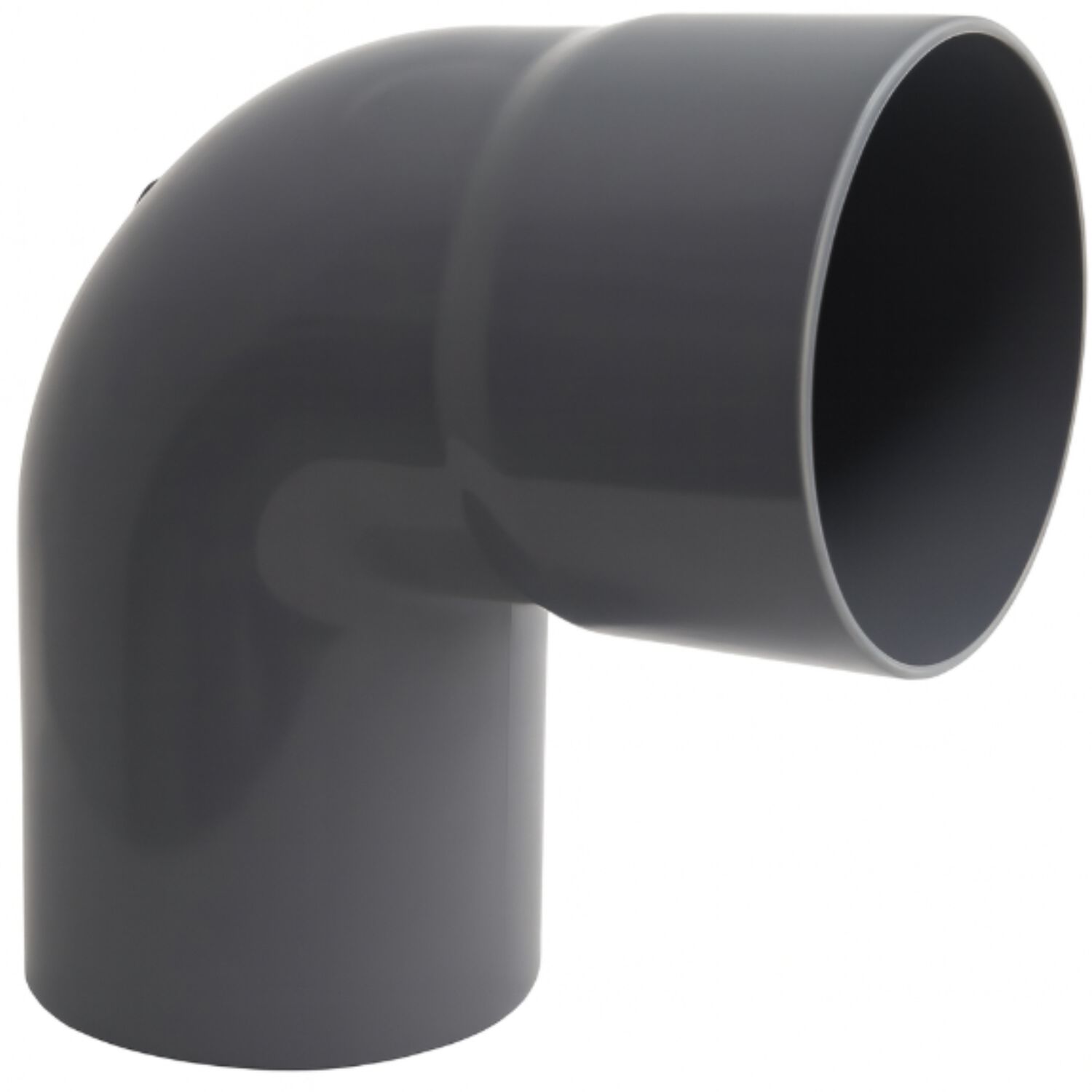 Codo Pvc Gris Sanitario 40 Mm X 90 Grados Pvc image number 0.0