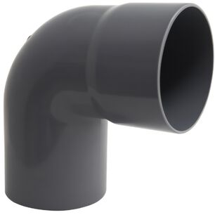 Codo Pvc Gris Sanitario 40 Mm X 90 Grados Pvc