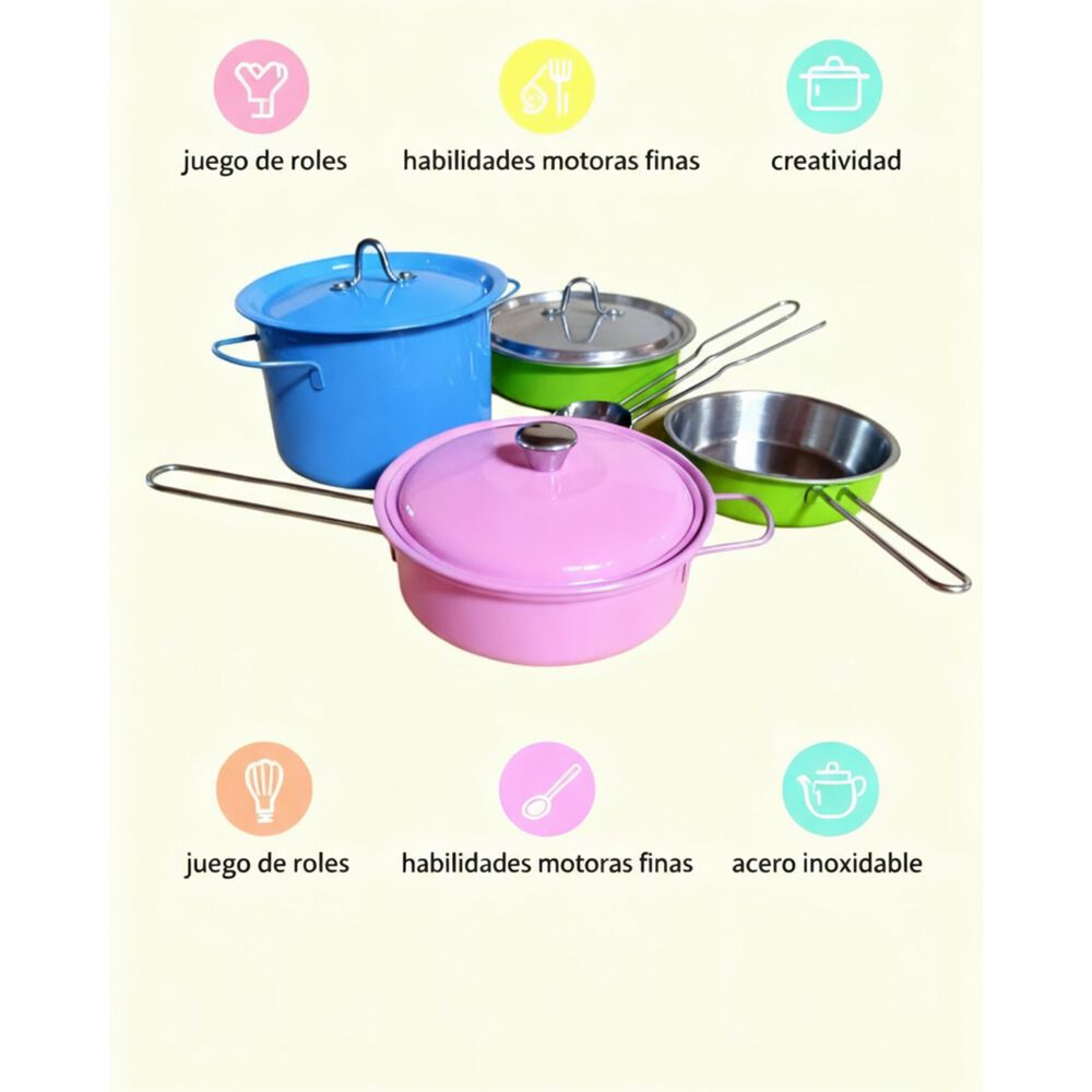 Maleta Juguete Unicornio Con Set T&eacute; Infantil Cocina image number 21.0